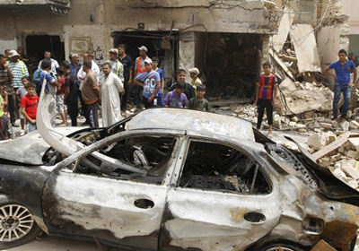 تفجير سيارة داخل إحدى نقاط التفتيش في العراق – أرشيفية